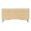 Home4you Kummut BASSEL 120x40xH80cm 3D melamiin_03 - 20140 - 4741243201408 - BauMarket.ee