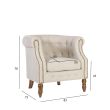 Home4you Tugitool HOLMES 83x75xH78cm bee˛_02 - 20183 - 4741243201835 - BauMarket.ee
