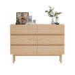 Home4you Kummut SUNNY 120x40xH85cm melamiin tamm_03 - 20194 - 4741243201941 - BauMarket.ee