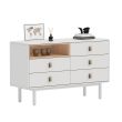 Home4you Kummut IRIS 120x40xH75cm valge_01 - 20342 - 4741243203426 - BauMarket.ee