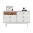 Home4you Kummut IRIS 120x40xH75cm valge_03 - 20342 - 4741243203426 - BauMarket.ee