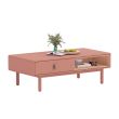 Home4you Diivanilaud IRIS 120x60xH40cm roosa_01 - 20344 - 4741243203440 - BauMarket.ee
