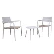 Home4you Rõdukomplekt COCORA laud 2 tooli taupe_01 - 23526 - 4741243235267 - BauMarket.ee