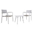 Home4you Rõdukomplekt COCORA laud 2 tooli taupe_05 - 23526 - 4741243235267 - BauMarket.ee