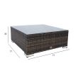 Home4you Diivanilaud SEVILLA NEW 71x71xH30cm tum_02 - 25137 - 4741243251373 - BauMarket.ee
