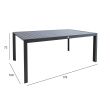 Home4you Laud TOMSON 176x100xH73cm tumehall_02 - 25163 - 4741243251632 - BauMarket.ee
