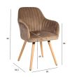 Home4you Tool ARIEL pruun_02 - 26501 - 4741243265011 - BauMarket.ee