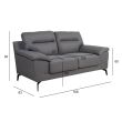 Home4you Diivan ENZO 2-kohaline tumehall_02 - 28637 - 4741243286375 - BauMarket.ee