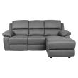 Home4you Nurgadiivan BERIT PN manuaalne recliner_04 - 28642 - 4741243286429 - BauMarket.ee