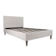 Home4you Voodi EMILIA 90x200cm beež_04 - 28817 - 4741243288171 - BauMarket.ee