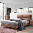 Home4you Voodi LENA 160x200cm konjakipruun_03 - 28856 - 4741243288560 - BauMarket.ee
