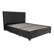 Home4you Voodi GRACE 160x200cm tumehall_03 - 28867 - 4741243288676 - BauMarket.ee