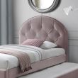 Home4you Voodi LARA 90x205cm lillakasroosa_04 - 28882 - 4741243288829 - BauMarket.ee