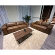 Home4you Diivan BURTON 2-kohaline pruun nahk_08 - 34261 - 4741243342613 - BauMarket.ee