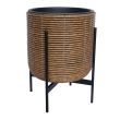 Home4you Lillepott WICKER alusega 38x38xH49cm pr_01 - 38104 - 4741243381049 - BauMarket.ee