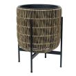Home4you Lillepott WICKER alusega 38x38xH49cm he_01 - 38110 - 4741243381100 - BauMarket.ee