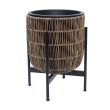 Home4you Lillepott WICKER alusega 30x30xH38cm he_01 - 38113 - 4741243381131 - BauMarket.ee