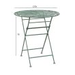 Home4you Laud MINT D70xH75cm antiikroheline_02 - 40052 - 4741243400528 - BauMarket.ee