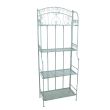 Home4you Riiul MINT 60x32xH156cm antiikroheline_01 - 40086 - 4741243400863 - BauMarket.ee