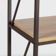 Home4you Riiul STUDY 60x40xH180cm tamm_03 - 40821 - 4741243408210 - BauMarket.ee