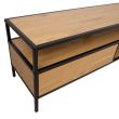 Home4you TV-laud HEDVIG 120x33xH40cm saar/must_04 - 40825 - 4741243408258 - BauMarket.ee