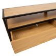 Home4you TV-laud HEDVIG 120x33xH40cm saar/must_05 - 40825 - 4741243408258 - BauMarket.ee