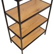 Home4you Riiul HEDVIG 63x33xH124cm saar/must_04 - 40827 - 4741243408272 - BauMarket.ee