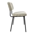 Home4you Tool KEIU 46x51xH76cm helebeež velvet_04 - 40884 - 4741243408845 - BauMarket.ee