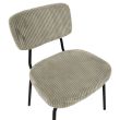 Home4you Tool KEIU 46x51xH76cm helebeež velvet_06 - 40884 - 4741243408845 - BauMarket.ee