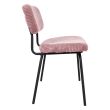 Home4you Tool KEIU 46x51xH76cm vanaroosa velvet_04 - 40885 - 4741243408852 - BauMarket.ee