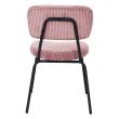 Home4you Tool KEIU 46x51xH76cm vanaroosa velvet_05 - 40885 - 4741243408852 - BauMarket.ee