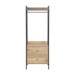 Home4you Esikuriiul HANNES 64x40xH180cm rustik m_03 - 40894 - 4741243408944 - BauMarket.ee