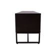 Home4you TV-laud AMSTERDAM 160x40xH50cm tamm/mus_09 - 45031 - 4741451450315 - BauMarket.ee
