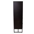 Home4you Kummut AMSTERDAM 100x40xH140cm tamm/mus_07 - 45035 - 4741243450356 - BauMarket.ee