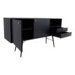 Home4you Kummut LUXEMBOURG 150x40xH80cm must_03 - 45042 - 4741243450424 - BauMarket.ee