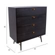 Home4you Kummut LUXEMBOURG 80x40xH90cm must_02 - 45044 - 4741243450448 - BauMarket.ee