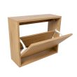 Home4you Jalatsikapp AALBORG 49x18xH415cm tamm_03 - 45078 - 4741243450783 - BauMarket.ee