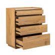 Home4you Kummut SACHA 75x40xH89cm tammedekooriga_03 - 45138 - 4741243451384 - BauMarket.ee