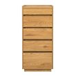 Home4you Kummut SACHA 50x40xH109cm tammedekoorig_04 - 45139 - 4741243451391 - BauMarket.ee