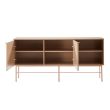 Home4you Kummut SEQUENCE 158x40xH75cm cappuccino_05 - 45149 - 4741243451490 - BauMarket.ee