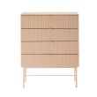 Home4you Kummut SEQUENCE 79x40xH100cm cappuccino_03 - 45150 - 4741243451506 - BauMarket.ee