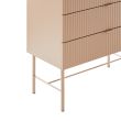 Home4you Kummut SEQUENCE 79x40xH100cm cappuccino_07 - 45150 - 4741243451506 - BauMarket.ee