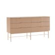Home4you Kummut SEQUENCE 158x40xH83cm cappuccino_01 - 45153 - 4741243451537 - BauMarket.ee