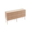 Home4you Kummut SEQUENCE 158x40xH83cm cappuccino_04 - 45153 - 4741243451537 - BauMarket.ee