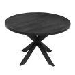 Home4you Söögilaud VANCOUVER D120xH75cm must sui_01 - 45170 - 4741243451704 - BauMarket.ee