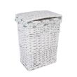 Home4you Pesukorv MAX-2 38x27xH52cm valge_01 - 61086 - 4741243610866 - BauMarket.ee