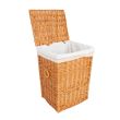 Home4you Pesukorv MAX-2 37x32xH52cm helepruun_03 - 66771 - 4741243667716 - BauMarket.ee