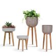 Home4you Lillepott SANDSTONE D40xH97cm pruun_03 - 72415 - 4741243724150 - BauMarket.ee
