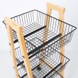 Home4you Riiul BREN 32x37xH81cm must_05 - 76446 - 4741243764460 - BauMarket.ee