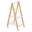 Home4you Riiul BREN 48x32xH79cm valge_01 - 76449 - 4741243764491 - BauMarket.ee